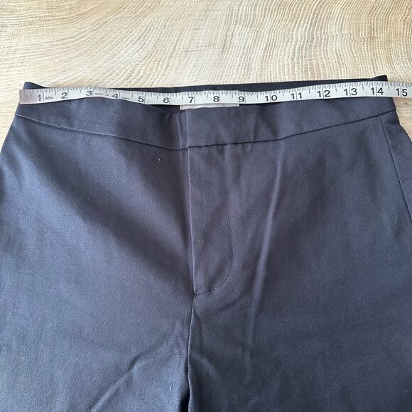 Everlane The Fixed Waist Stretch Cotton Pant Black 6 - Picture 6 of 8